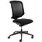 Chaise pivotante Giroflex modèle 434, sans accoudoirs, noir