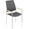 Chaise Zen, anthracite/hêtre nature