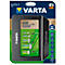 Chargeur de piles Varta LCD Smart Charger, pour 4 x Mignon AA/Micro AAA &amp; 1 x USB, 2 modes, écran LCD, 4 piles incluses