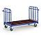 Chariot à 2 dossiers, 2000 x 880 mm, capacité de charge 1200 kg