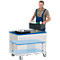 Chariot à ressort en aluminium anodisé, 180 L