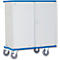 Chariot armoire E2721, portes pivotantes, 970 L
