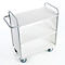 Chariot de bureau avec panneaux latéraux, 800 x 500 mm, capacité de charge 150 kg