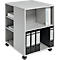 Chariot de bureau, gris clair