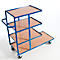 Chariot de préparation de commandes - 4 étages - capacité de charge 150 kg