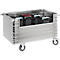 Chariot de transport en aluminium, sans couvercle, 945 L