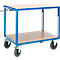 Chariot de transport, hauteur ajustable, 1090 x 700 mm, capacité de charge 400 kg