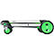 Chariot de transport pliant CLAX® - sans bac - gris/vert