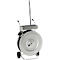 Chariot dérouleur, pour feuillards en PET &amp; PP avec Ø de mandrin de 406 mm &amp; largeur jusqu'à 19 mm, avec frein de tambour, L 400 x l 650 x H 970 mm, entièrement galvanisé