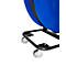 Chariot dévidoir BW-XL, pour feuillards plastiques en PET &amp; PP avec Ø de mandrin 406 mm, L 800 x P 650 x H 2210 mm, acier