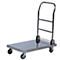 Chariot inox avec poignée de poussée rabattable, 780 x 520 mm