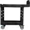 Chariot multi-usages Rubbermaid Brute, jusqu'à 227 kg, 4 roues pivotantes, L 990 x P 457 x H 844 mm, noir