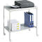 Chariot multifonctions mobile, l. 735 x P 400 x H 720 mm, gris clair