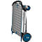 Chariot pliable CLAX® - avec bac de transport pliable - 46 L - gris/pétrole