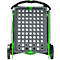 Chariot pliable CLAX® - sans bac - gris/vert