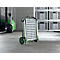 Chariot pliable CLAX® - sans bac - gris/vert