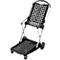 Chariot pliable CLAX® - sans bac - noir/noir