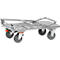 Chariot pliable en alu, 720 x 450 mm, capacité de charge 200 kg 