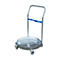 Chariot porte-fût FRW-III, en tôle d'acier, capacité de charge de 300 kg, galvanisé