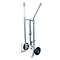 Chariot porte-fûts FP-L, acier galvanisé, capacité de charge de 350 kg, pour fûts à bonde en acier de 200 l, pneumatiques