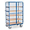 Chariot pour colis avec double porte 1000 x 700 mm