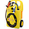 Chariot pour eau d'essuie-glace ou antigel de radiateur CEMO, pompe à manivelle, volume de 60 l, L 900 x P 530 x H 380 mm