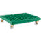 Châssis de transport - HDPE - L 810 x l. 720 mm - charge admissible 500 kg - vert
