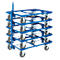 Châssis mobile pour bacs norme Europe, 610 x 410 mm jusqu'à 250 kg
