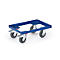 Châssis mobile pour bacs norme Europe, 610 x 410 mm jusqu'à 250 kg