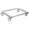 Châssis mobile pour bacs norme Europe, inox