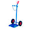 Châssis mobile pour bouteilles de propane de 33 kg (hauteur des bouteilles env. 1300 mm), pneus 100 % caoutchouc