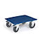 Châssis mobile pour caisses 500 x 500 mm, surface striée