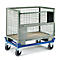 Châssis mobile pour palettes, 1230 x 830 mm jusqu'à 1000 kg