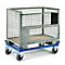 Châssis mobile pour palettes, 1230 x 830 mm jusqu'à 500 kg