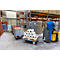 Châssis mobile pour palettes, avec roulettes, Châssis mobile pour caisse-palettes métalliques et palettes bois et grillagées