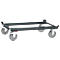 Châssis mobile pour palettes Fetra, pour bacs 1200 x 800 mm, capacité 750 kg, gris anthracite RAL 7016