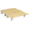 Châssis mobile Wagner Connect MM 1382, L 590 x l. 390 x H 110 mm, capacité de charge 250 kg, combinable
