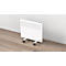 Chauffage convecteur SLIM E 1000, mobile ou montage mural, 1000 W, 3 niveaux de chauffage, thermostat, minuterie 24 h/semaine, IP24, L 500 x P 85 x H 400 mm, blanc