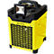 Chauffage par soufflerie VENTUS 250, puissance 2500 W, IPX4, 2 niveaux de chauffage, l. 270 x P 255 x H 400 mm, noir-jaune