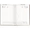 Chef calendrier Korsch 2026, A5, 352 pages, vue d'ensemble des jours, calendrier pour D/GB/F/I, samedi/dimanche sur 1 page, L 145 x H 205 mm, carton naturel, noir