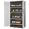 Chemikalienschrank Asecos CS-CLASSIC, Flügeltür, 4 Auszugswannen, 1055x520x1950 mm, lichtgrau