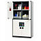 Chemikalienschrank asecos CS-CLASSIC-MultiRisk, Flügeltüren, Front Reinweiß, B 1055 x T 520 x H 1950 mm