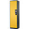 Chemikalienschrank, Flügeltür, 3 Böden, 545x520x1950 mm, sicherheitsgelb