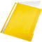 Chemise à lamelles 4191 LEITZ®, format A4, PVC, 25 p., jaune