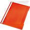 Chemise à lamelles 4191 LEITZ®, format A4, PVC, 25 p., orange