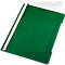Chemise à lamelles 4191 LEITZ®, format A4, PVC, 25 p., vert