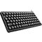 Cherry Clavier compact G84-4100, ultra-plat, QWERTZ, port USB, pour Slim Line PC, noir