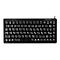 CHERRY Compact-Keyboard G84-4100 - Tastatur - PS/2, USB - Schweiz - Tastenschalter: CHERRY ML - Schwarz