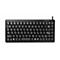 CHERRY Compact-Keyboard G84-4100 - Tastatur - PS/2, USB - Schweiz - Tastenschalter: CHERRY ML - Schwarz