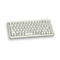 CHERRY Compact-Keyboard G84-4100 - Tastatur - QWERTY - USA - Hellgrau